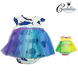 【子供服】 Caldia (カルディア) くも柄カラフルチュールスカートオール 70cm，80cm A36713