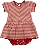 Little Green Radicals「リトルグリーンラディカルズ」 - ジグザグベビードレス - オーガニックコットン - Baby Zig Zag Dress - Organic Cotton