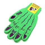 ワークグローブ ワンポイントデザイン ニット手袋/軍手 防寒 WorkGlove-2-01.ハンド 緑