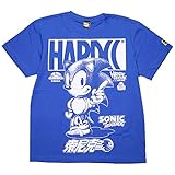 (ハードコアチョコレート) HARDCORE CHOCOLATE ソニック・ザ・ヘッジホッグTシャツ (音速ロイヤルブルー)(SS:TEE)(T-1093-BL) Tシャツ 半袖 カットソー ゲーム 国内正規品 S ロイヤルブルー