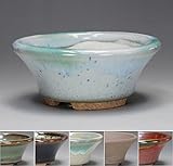 いよじ園 【盆栽鉢】 小石原焼/反り丸小鉢 6色セット【ミニ鉢～小鉢】