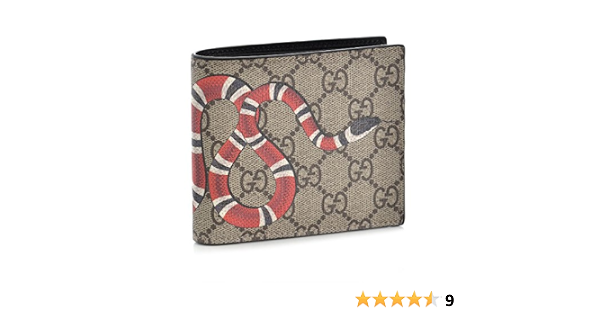 GUCCI Men's Bi-Fold Wallet, Coin Purse 