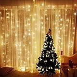 RUICAIKUN 3MX3M 300LEDs クリスマスパーティー、ワードローブ、結婚式、学...