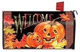 Pumpkin Palsハロウィン磁気メールボックスカバージャックO 'lanterns標準