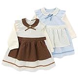 Lily ivory(リリー アイボリー) ワンピース (80～130cm) キムラタンの子供服 (71137x71437-163) ブルー 130