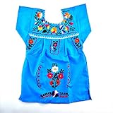 Mexican artisans BABY_COSTUME ベビー・ガールズ US サイズ: one size fits all カラー: ブルー