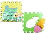 フルーツパズルPlay Mat 3-tile EvaフォームマルチカラーKids