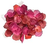 Darice rc-7209 – 69装飾サテンゆったりローズ花びら、ブルゴーニュ、100枚パック