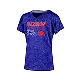 NCAA Girl 's半袖VネックTシャツ L パープル