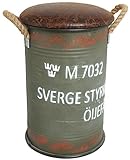 YMCLKYオリジナル スウェーデン軍式 ドラム缶チェアー (S)Sワンカラー