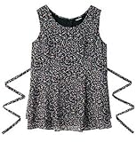 【 アウトレット 】 Angeliebe エンジェリーベ マタニティ ぺプラム トップ 妊婦服 産前 産後 7号 ブラック 系