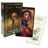 ニチユー(Nichiyu) タロットカード 占い マルセイユ版 78枚 【Amber Moon TAROT アンバー・ムーン・タロット】"琥珀の月が照らし出す、静かな叡智”