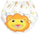 2おむつパンツコットン防水ウォッシュパンツライオンのセット