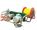 ミナトワークス 中型3連動噴セット (マツサカQP-PS25+100V1馬力モーター+50m高圧ホース付き)