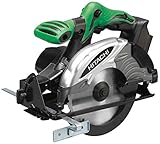 日立工機 18V コードレス丸のこ 充電式 刃径165mm グリーン 蓄電池・充電器別売り C18DSL(NN) 本体のみ