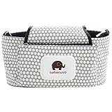 YUANSHOP1 おしゃれ ベビーカー用バッグ 小物 収納 ベビーカー ドリンクホルダー 大容量 オーガナイザー ポケット オックスフォード材質(スタイル-01)