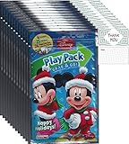 Disney Mickey and Minnie Grab and Goバンドル( 12 Playパックと12 " Thank You "カード