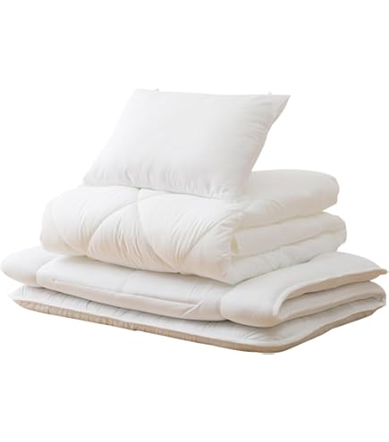 Amazon｜無印良品 防ダニ 寝具3点セット・敷ふとん用/S 84731471｜布団