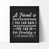 Remembrance Quote黒板サイン、一意お悔やみ 8x10" ブラック B01HEE2ST0