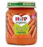 HiPP Organic Simply Carrots 4+ Months 125g (Pack of 2) - ヒップ有機は、単に4+ヶ月125グラムをニンジン (Hipp) (x2) [並行輸入品