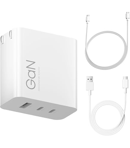 Amazon | Xiaomi 急速充電器 67w Type-Cケーブルセット スマホ AC