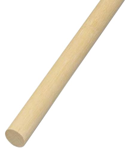 Amazon | 曇華一現 太鼓の達人 マイバチ 用 丸棒 長さ:40cm (朴, 1.8cm