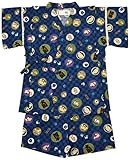 村信 お相撲さん柄 甚平スーツ 男児 ネイビー 95cm 71732 日本製