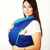 Woven Wrap Baby Carrier for Infants and Toddlers (River) by Hip Baby Wrap LLC [並行輸入品]