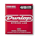 Jim Dunlop(ジム ダンロップ)ハイブリッド ベース弦 5弦用 45-125 Dual DynamicLayered Twin Alloy Hybrid Wound Nickel Bass Strings : DBHYN45125