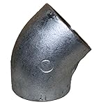 JFE継手 白 ねじ込み45度エルボ 80A