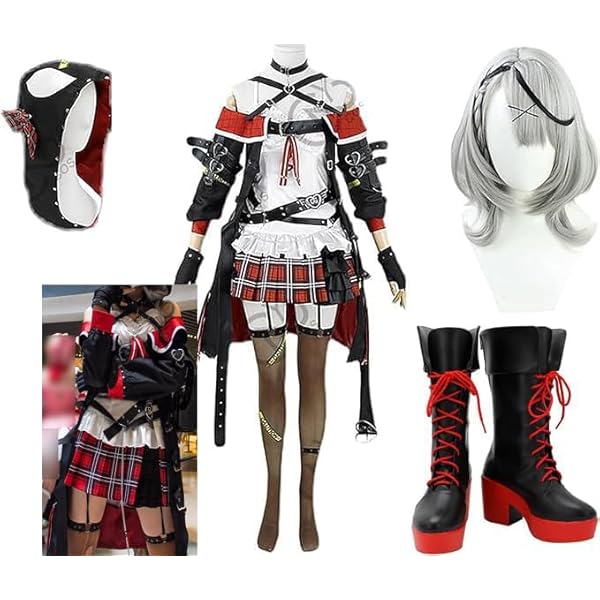 Amazon.co.jp: [花ちゃんのCOS屋]コスプレ 沙花叉クロヱ コスプレ 衣装