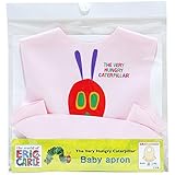 【日本製】2016年 夏物 はらぺこあおむし 立体ポケットエプロン THE WORLD OF ERIC CARLE ピンク◇20×24cm