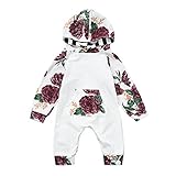 (プタス)Putars ベビー服 子供服 ロンパース 女の子 トレーナー 花柄 春 夏 新生児 歩行服 出産お祝い 記念日 プレゼント 0-18ヶ月