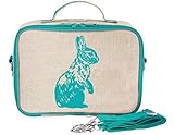 SoYoung Aqua Bunny Lunch Box, Raw Linen [並行輸入品]