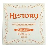 HISTORY HEGSH013 HIGH QUALITY 日本製 エレキギター弦 2弦用バラ弦10本セット .013 ハイクオリティ (ヒストリー)