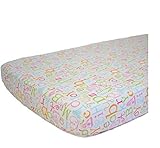 Nurture ABC Fitted Crib Sheet by Nurture Imagination [並行輸入品]