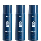 [BILD] 日焼け止め スプレー メンズ UVスプレー さらさら SPF50+ PA++++ 60g(3個セット)