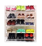 収納 シューズラック(5段幅57cm) ホワイト