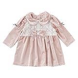 ニシキ P3163 ティノティノ ベルベット長袖ワンピース 90cm ピンク・P3163P90