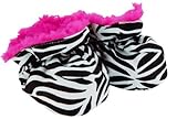 Trend Lab Reversible Baby Booties, Zahara Zebra/Pink Swirl by Trend Lab [並行輸入品]
