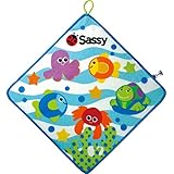 Sassyサッシー ループ付きタオルNew (シー／袋入り）
