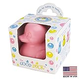 CelebriDucks The Good Duck Pink Rubber Ducky Teether Made in USA by CelebriDucks [並行輸入品]