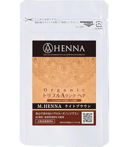Amazon | 《AAAヘナ》 オレンジ 1個(100g) 【M.HENNA/エコサート認証