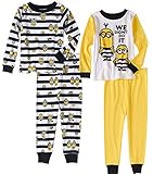 ミニオンズ コットン１００％ パジャマ ４着セット 100cm / ３T [並行輸入品]