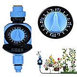 ロータリ・ノブ自動ソレノイドバルブ水タイマーガーデン温室灌漑タイミングコントローラ