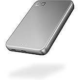 CIO モバイルバッテリー PD急速充電 USB-C×2 8000mAh 30W SMARTCOBY SLIMⅡ Pro 8K (シルバー) | スマホ対応, タブレット対応, パススルー充電対応, 薄型軽量, 持ち運びやすい