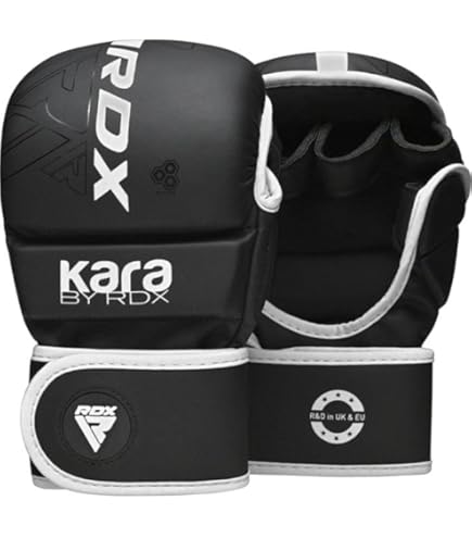 Amazon | GRIT SOFT CUSHION SAFETY MMA GLOVE 2106 BK/RED 赤 レッド