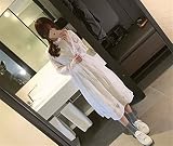 マタニティウェア 服 透け感 レース ワンピース ゆったり カジュアル ワンピース 妊婦服 産前 産後 レディース マタニティワンピース L 写真色