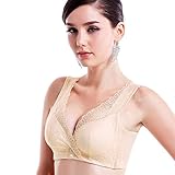 【瞬コル】育乳ナイトブラ 猫背矯正タイプ 可愛いフロントチャーム 拡張ホック付 (拡張ホック付き）(75B_アイボリー)