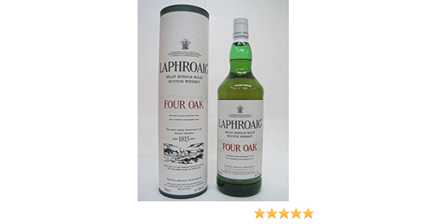 Amazon Co Jp ラフロイグ フォーオーク 40度 1000ml 並行輸入品 食品 飲料 お酒